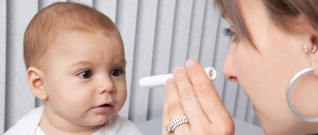 ارزیابی بینایی کودکان و نوزادان